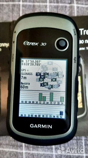 Навигатор garmin Etrex 30