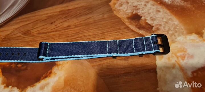 Плотный холщовый ремешок для часов