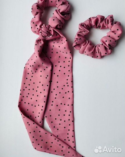 Резинки для волос, заколки, платки