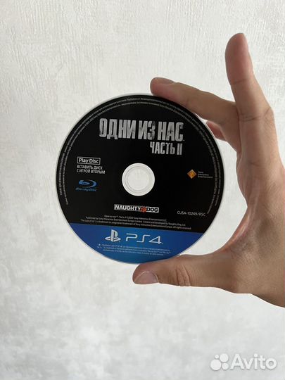 Диск The Last of us 2 ps4