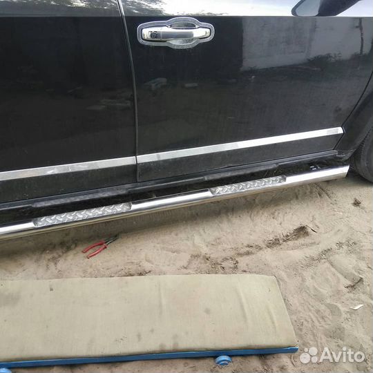 Пороги - трубы из нержавейки