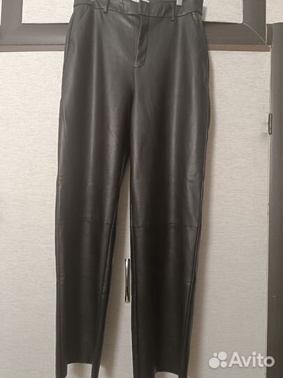 Штаны кожаные 46 длинные