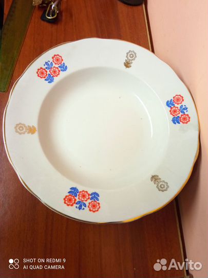 Набор тарелок. Коростень. СССР