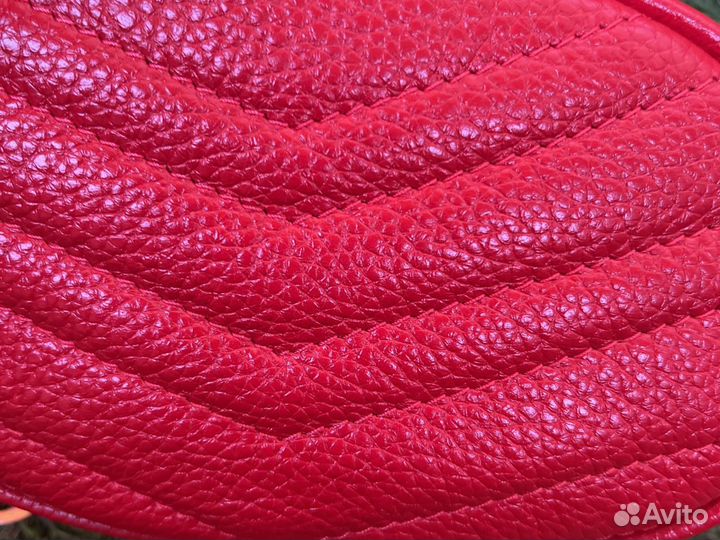 Поясная сумка натуральная кожа