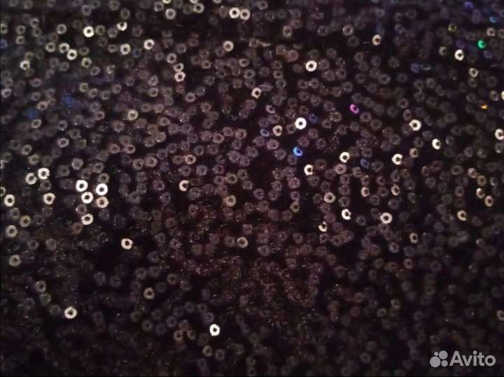 Лосины-брючки праздничные с паетками