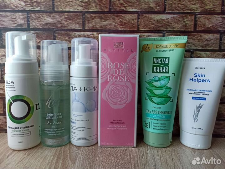 Средства для умывания и тоники/мисты