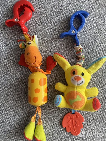 Игрушки lamaze, fisher price, tiny love