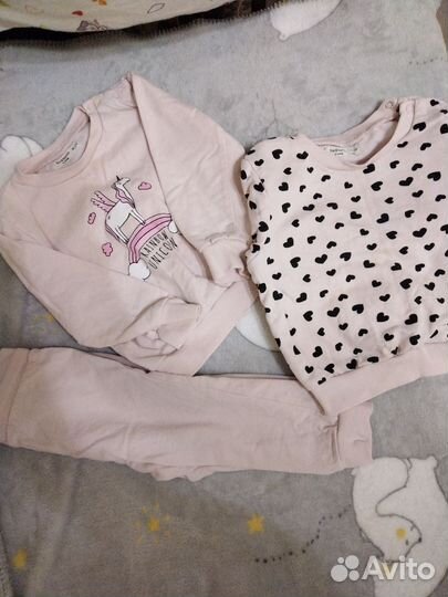 Вещи пакетом на девочку 80 86