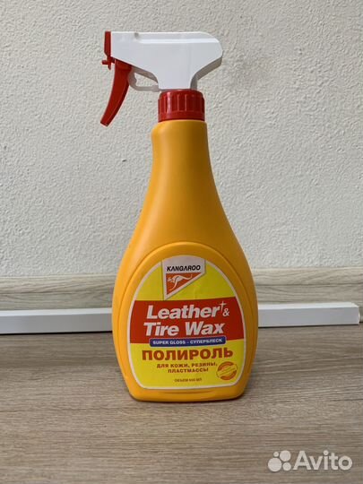 Полироль Kangaroo Leather & Tire Wax 500 мл