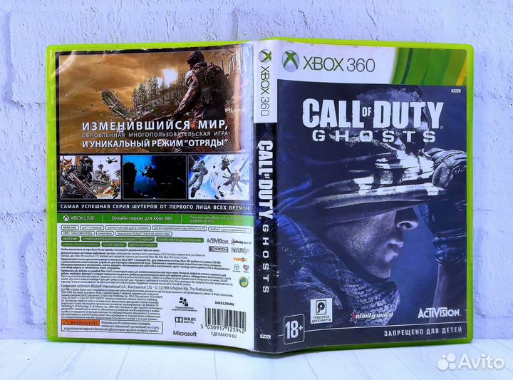 Call Of Duty Ghosts Xbox 360 Диск Лицензия Оригина