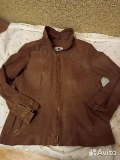 Ветровка женская 48 50кожаная куртка