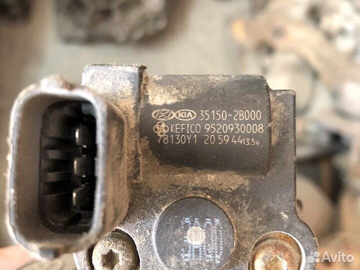 Дроссельная заслонка Kia Ceed ED 1.4 1.6 механика