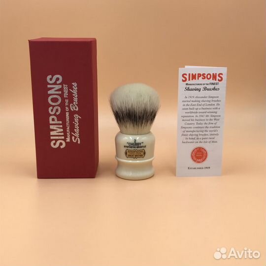 Помазок для бритья Simpsons Chubby 2 Synthetic