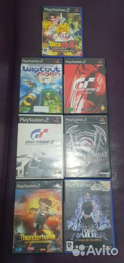 Sony playstation 2 игры