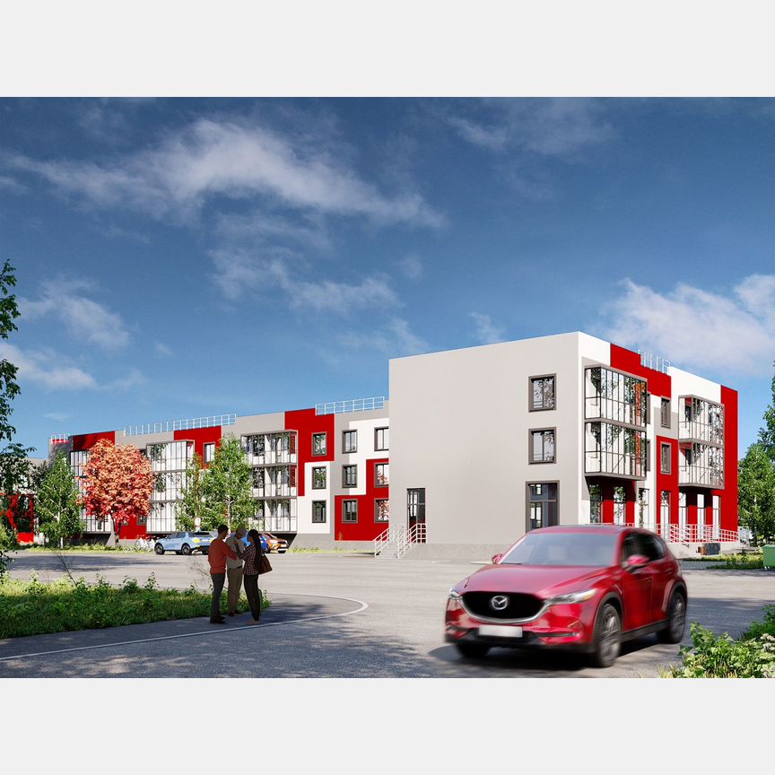 1-к. квартира, 40,8 м², 1/3 эт.