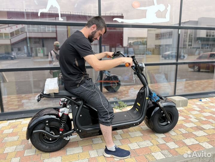 Электроскутер CityCoco Kugoo C3 Pro 60V 20Ah 2000W