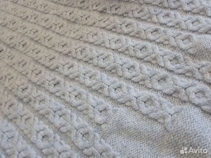 Плед детский вязаный