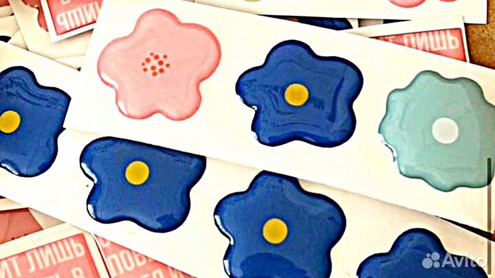 Объемные стикеры под заказ