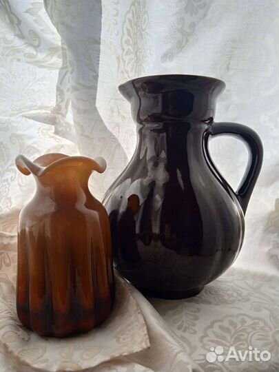 Кувшин винтажный и ваза