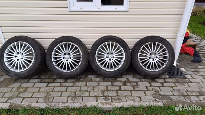 Оригинальные диски Mercedes на зимней резине