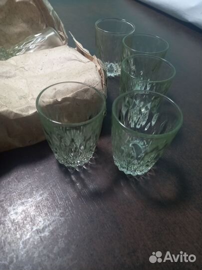 Стаканы граненые и стопки СССР