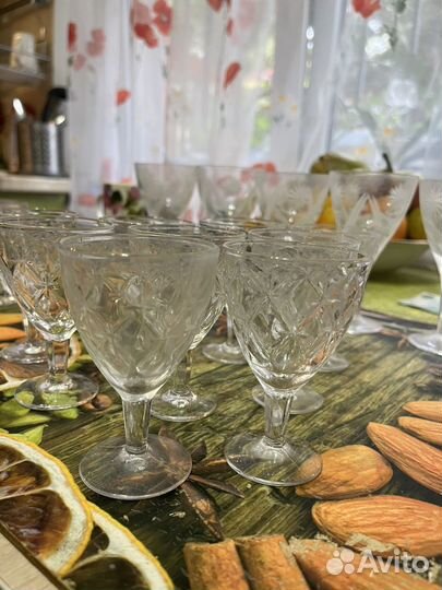 Хрустальные рюмки СССР