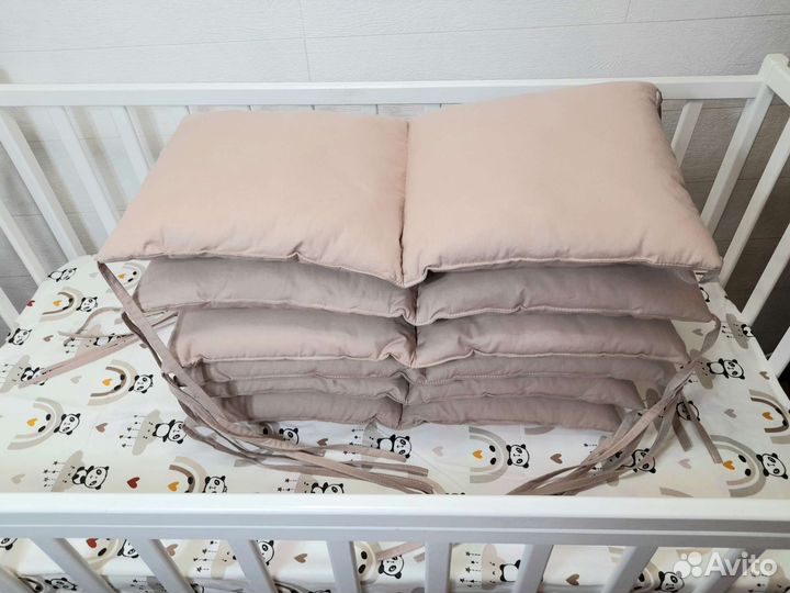 Бортики в детскую кроватку