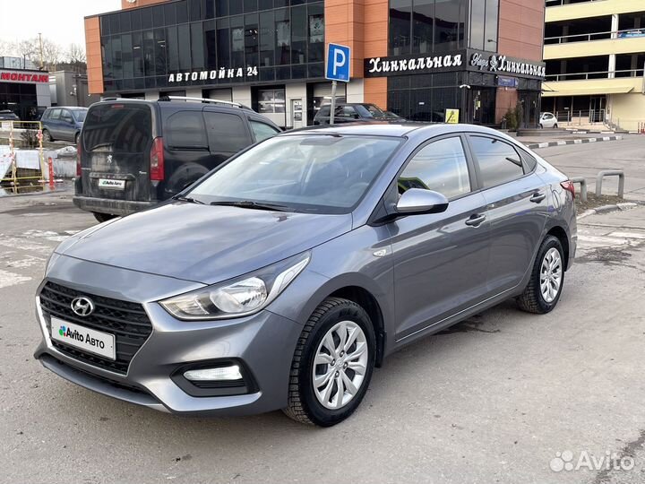 Hyundai Solaris 1.4 AT, 2018, 87 580 км