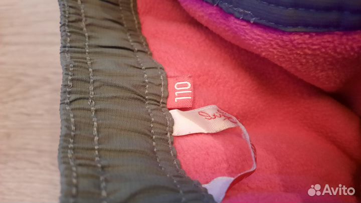 Зимние брюки для девочек 110