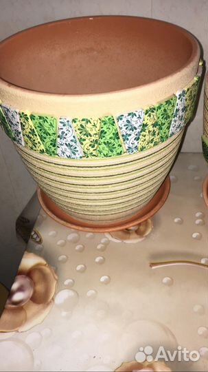 Горшки керамические