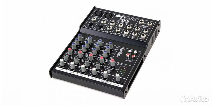 Invotone MX6+Behringer 1202FX с обработкой пульты