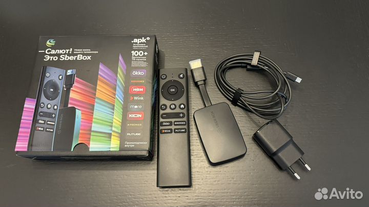 Тв приставка sberbox