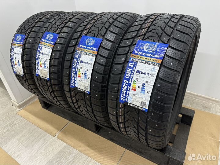Tri Ace Snow White II Stud 245/45 R19 и 275/40 R19 102H