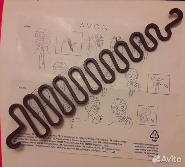 Заколка для плетения кос