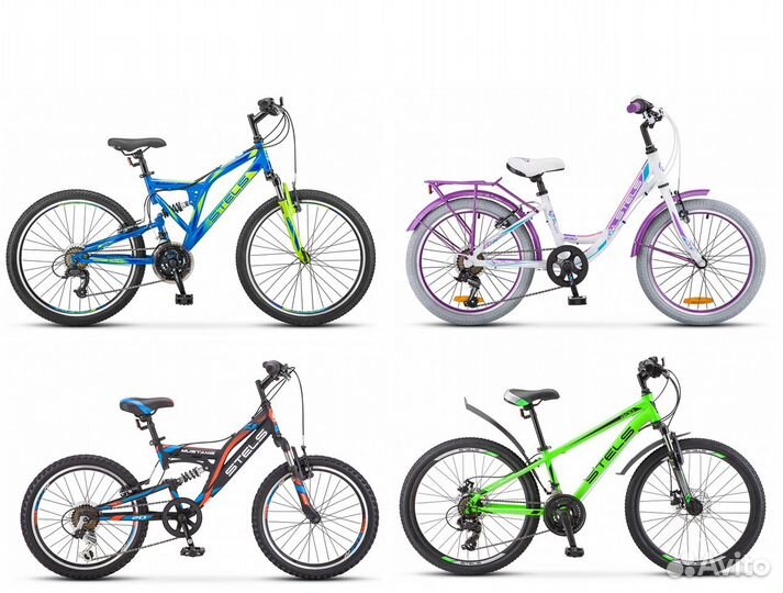 Велосипеды новые для всех возрастов