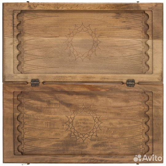 Нарды и шашки резные Рассвет в Армении 62 х 64 см бук Армения 62644