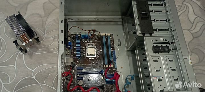 Intel core i5 3450, asus z77-A, куллер deep cool