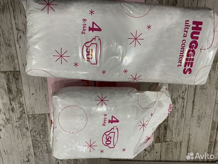Подгузники Huggies 4 ultra comfort для девочки