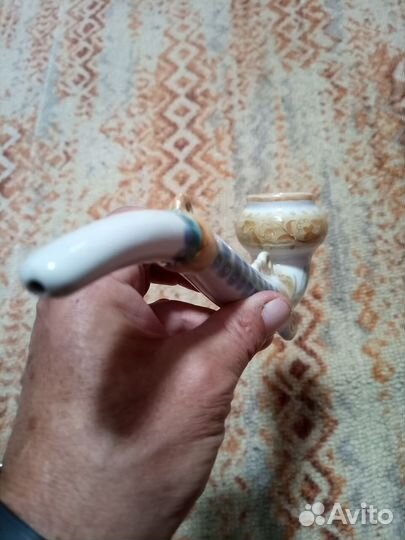 Фарфоровая трубка, СССР, Полонное зхк, после 1973