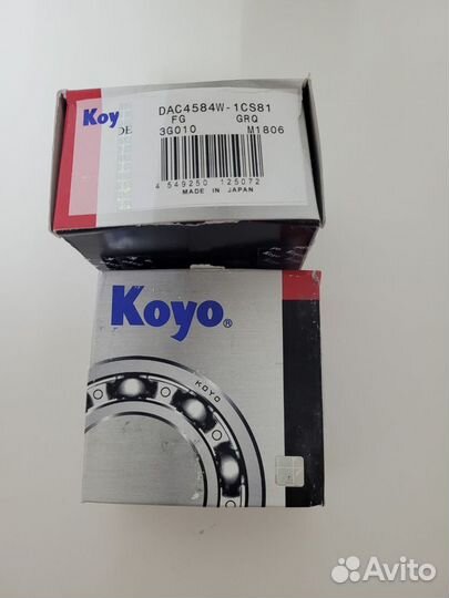 Подшипник ступичный передний koyo DAC4584W-1CS81