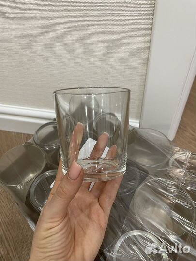 Стаканы для свечей или напитков