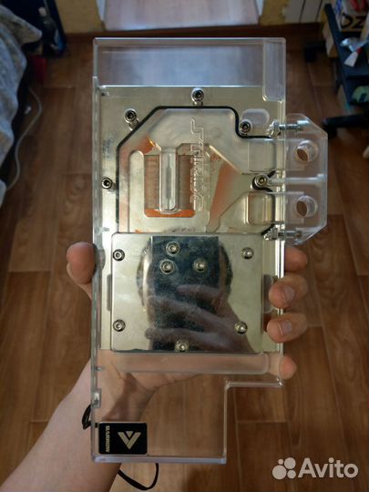 Водоблок для asus strix gtx10xx
