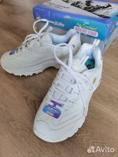 Кроссовки skechers белые 39