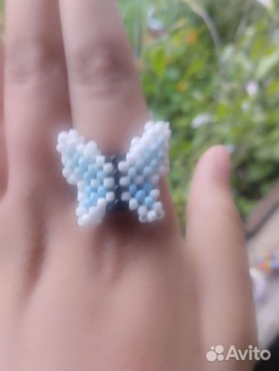 Кольца из бисера