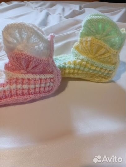 Носки вязаные ручной работы