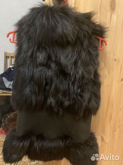 Жилетка женская песец