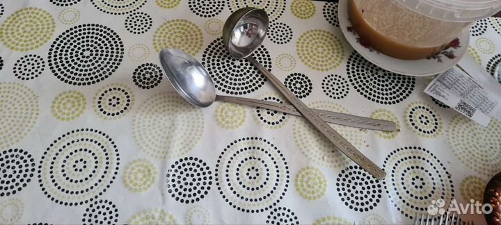 Вилки, ложки СССР Нерж