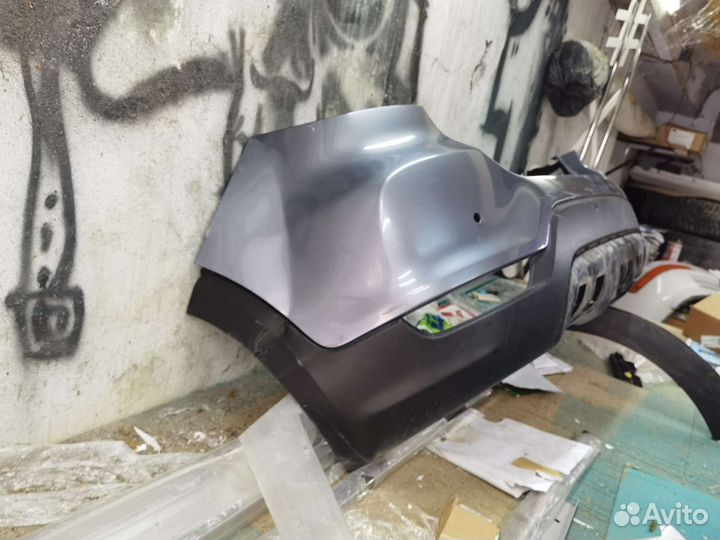 Задний бампер Kia rio x-line 3 хэтчбек