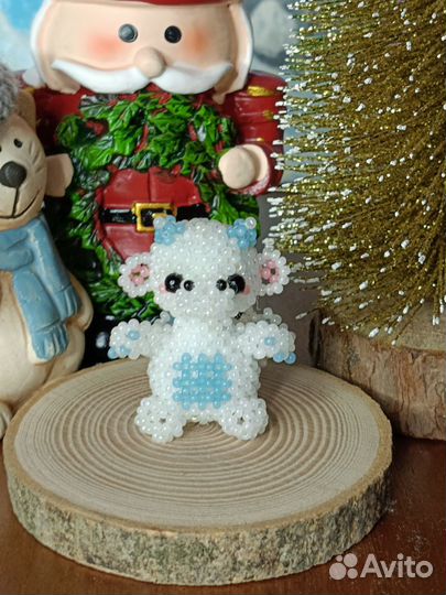 Дракончик из бисера