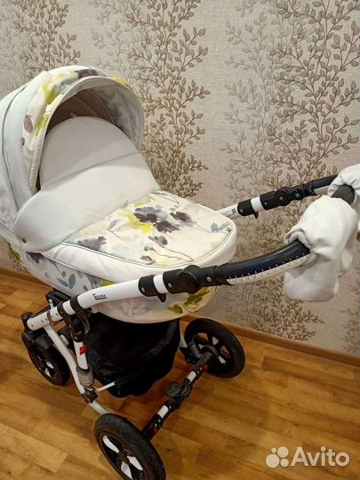 Детские коляски 2 в 1 эко кожа